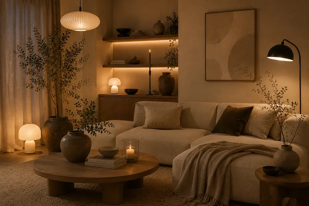japandi-chique-interieur-met-verlichting-en-sfeer