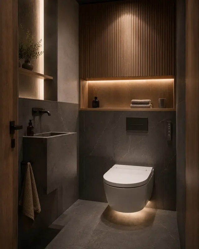 modern slim wandtoilet met minimalistisch ontwerp