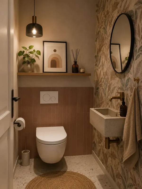 toiletruimte met persoonlijke styling