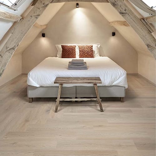 slaapkamer op zolder